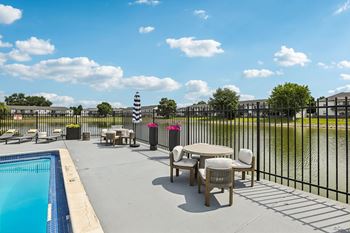 Brand new poolside furniture